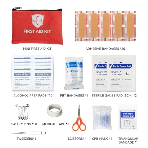 Warning Triangle & Mini First Aid Ki