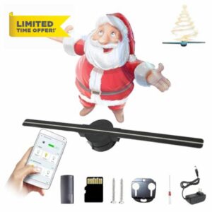 2026 Upgrade 3D Hologram Fan