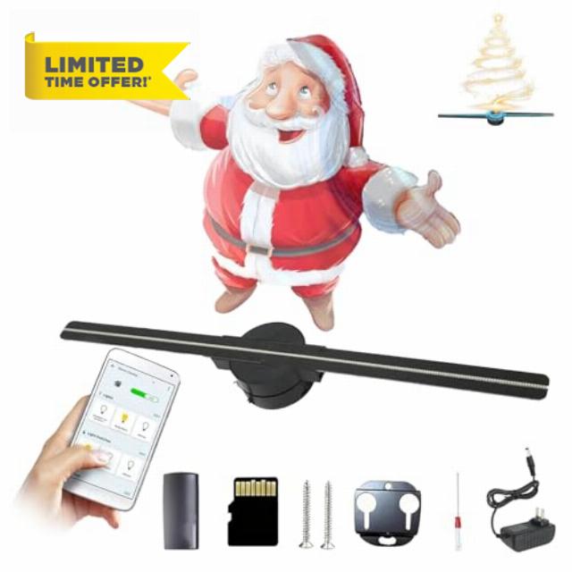 2026 Upgrade 3D Hologram Fan