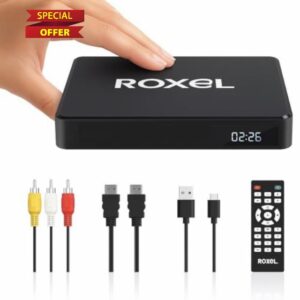Roxel Mini DVD Player with HDMI & AV Output