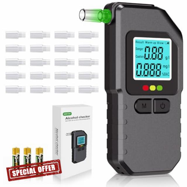 Yikkhy Alcohol Tester Breathalyzer