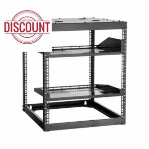 VEVOR 12U Open Frame Network Rack