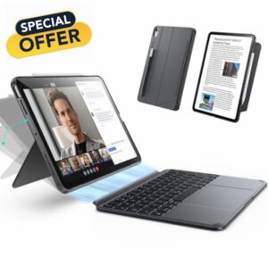 ESR for iPad Air 11" (M3/M2) & 10.9" (5th/4th Gen) Case with Keyboard