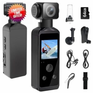 5K HD Body Camera with Audio and Video