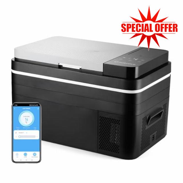 Subcold Roam30 Portable Car Fridge Freezer 30L – 12V/24V/240V Compressor Cooler with App Control