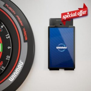 WINMAU Dart Device Holder - Premium Wall Mount for Tablet & iPad | Adjustable Tablet Wall Mount Holder for Digital Scoring Apps | Ideal for Darts Scoring