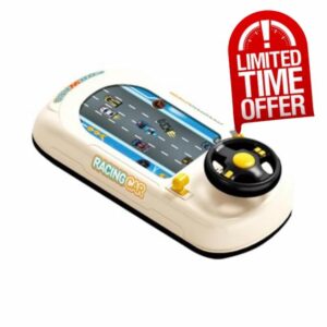 MagiDeal Steering Wheel Toy Simulation Learning Toys Sounding Toy Development Adventure Driving Car Game Educational for Children Boys