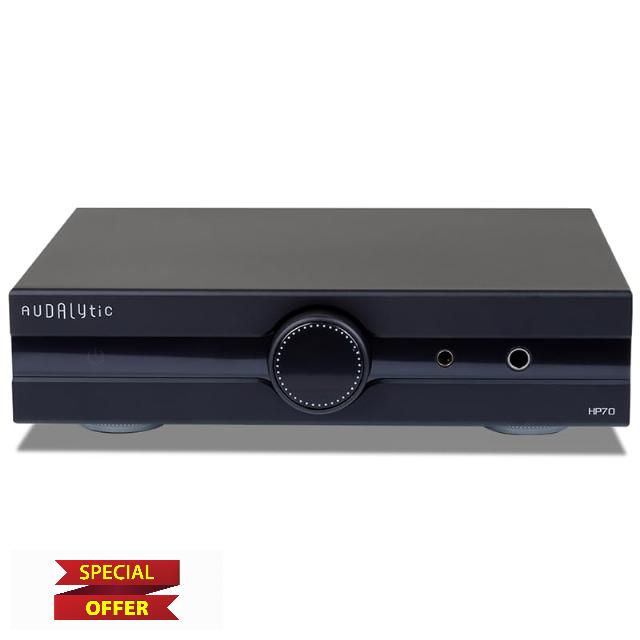 Gustard/Audalytic HP70 Fully Balanced Discrete Headphone Amplifier LME49720 Double op-amp (Black)