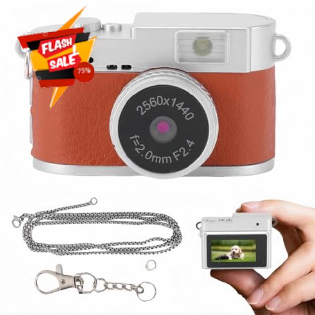MENDUNER Mini Keychain Digital Camera