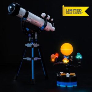 Led Light Set Compatible with Lego 31378 Space Exploration Telescope Led Decoration Lighting Kit Compatible with Lego 31378 Building Blocks Model