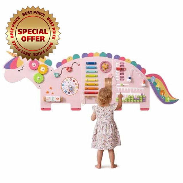 Olakids Pink Sensory Wall