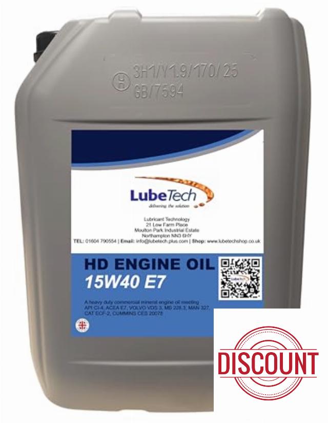 HD 15W40 ENGINE OIL ACEA E7 20L