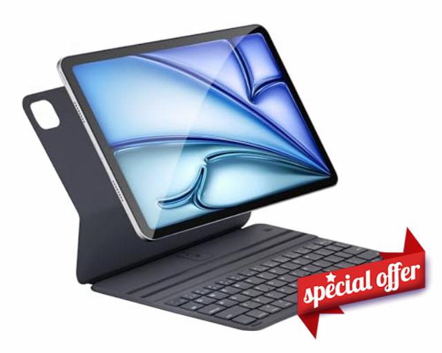 Seagtigau Smart Keyboard Folio for iPad Air 11 inch (M3/M2