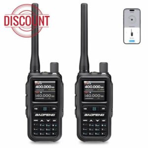 Mini Dual Band Walkie Talkies