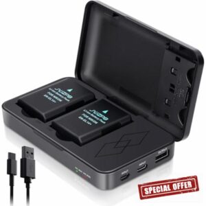 JYJZPB EN-EL14 EN-EL14A Battery for Nikon D3200