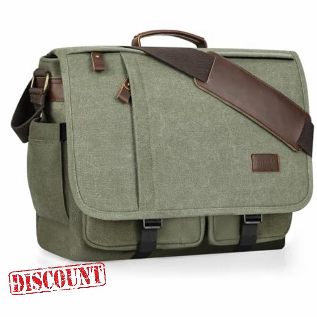 Estarer Messenger Bag 17.3 Inch Upgraded