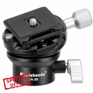 Koolehaoda Tripod Head Leveling Base Camera Leveler