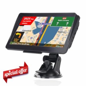 IGEAIIE 7 Inch Sat Nav for Car