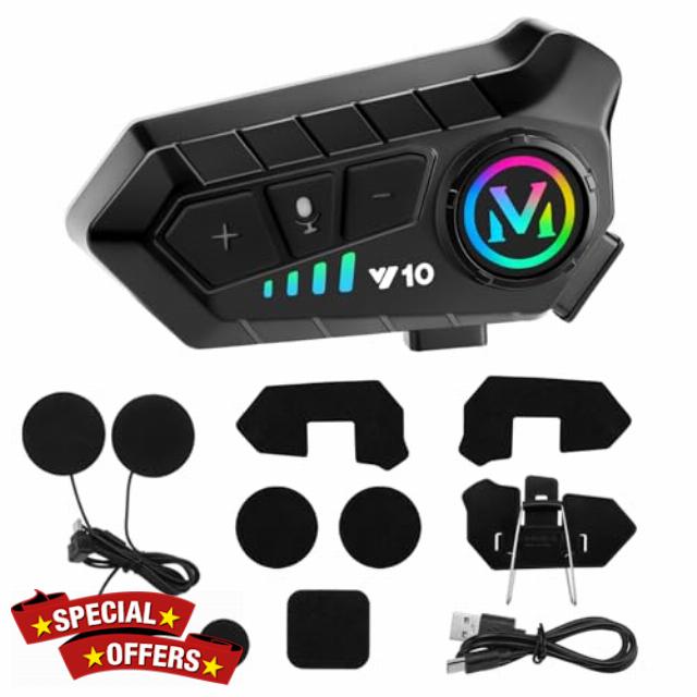 Motorcycle Helmets Intercom BT5.3 Connect