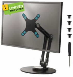Portable VESA Monitor Stand for 15.6 Inch Monitors