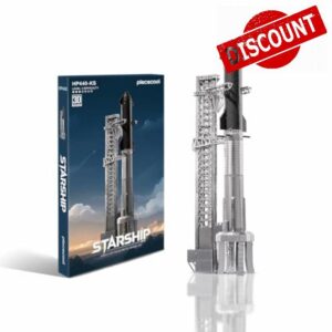 Piececool Metal 3D Puzzle Star Ship Rocket