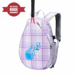 Kids Tennis Backpack | Badminton Team Backpack | Sports Large Capacity - for Girls Young Players Beginner Athletes Tournaments School Travel Towels