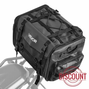 VEVOR Motorcycle Tail Bag