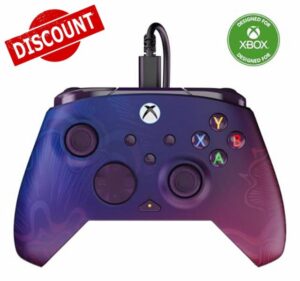 Turtle Beach Rematch Advanced Purple Fade Wired Gaming Controller for Xbox and PC - Officially Licensed by Xbox