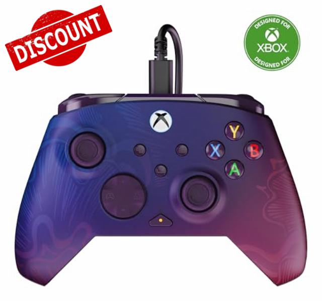 Turtle Beach Rematch Advanced Purple Fade Wired Gaming Controller for Xbox and PC - Officially Licensed by Xbox