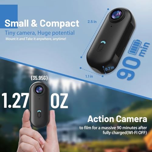 I3 4k Thumb Action Cam with Clip