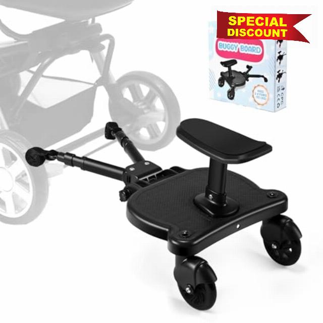 Yigowyigo Universal Buggy Board with Storage Bag