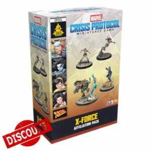 Asmodee | Marvel: Crisis Protocol X-Force Affiliation Pack | Miniatures Tabletop Game | Ages 14+ | 2 Players | 90+ Minutes Playing Time
