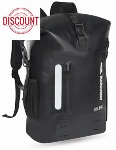 MARCHWAY Roll Top Waterproof Backpack