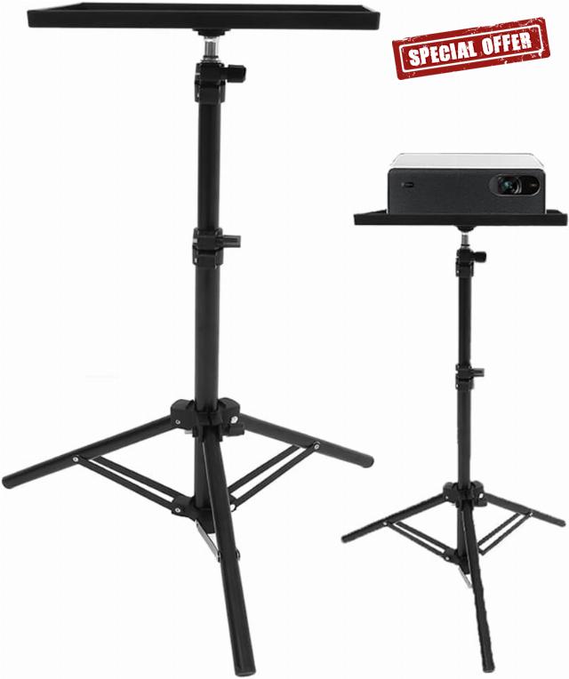 Veemoon Portable Projector Stand Tripod with Tray