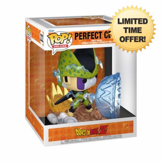 Funko Pop! Deluxe: Dragon Ball Z - Cell - (Vs Gohan) - (BAS) - Collectable Vinyl Figure - Gift Idea - Official Merchandise - Toys for Kids & Adults - Anime Fans - Model Figure for Collectors