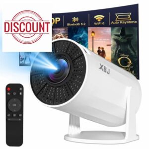 [Built-in Apps] 5G WiFi Bluetooth Smart Projector