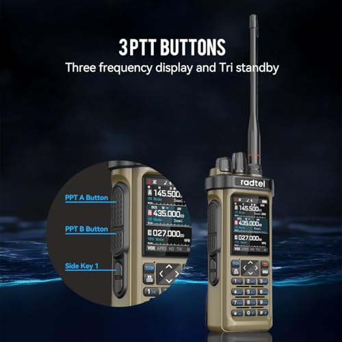 10W Walkie Talkie Long Range Handheld Two Way Radio