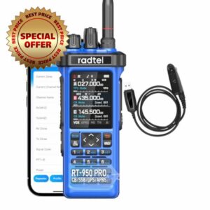 Radtel RT-950 PRO Ham Radio GPS/APRS