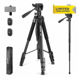 NEEWER Basics TP05 74" Video Tripod Monopod