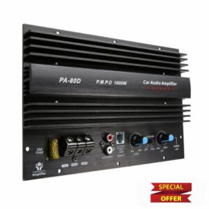 1000W 12V Low Frequencies for Car Amplifier Bass Subwoofer Booster Auto Mono Power Amplifier Board Experience Deep Bass AOS for Ca