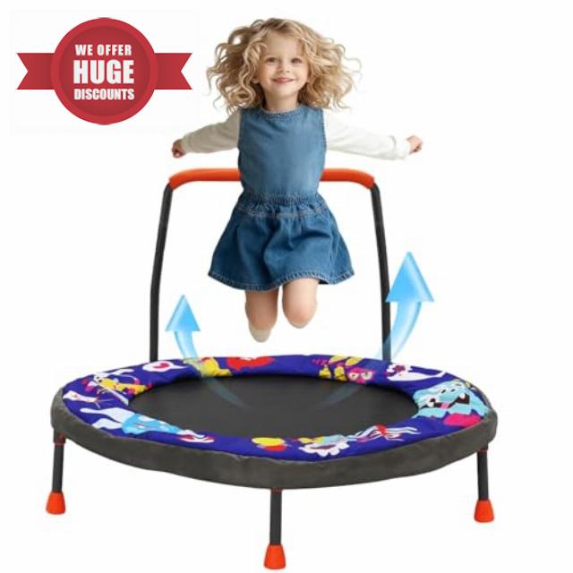 36" Foldable Trampoline for Kids