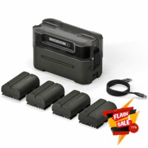 TILTA LP-E6P Replacement Battery and Charger Set