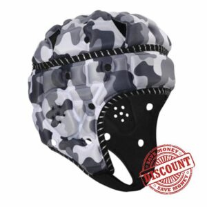 Topeter Soft Shell Rugby Helmet with Reflective Strips
