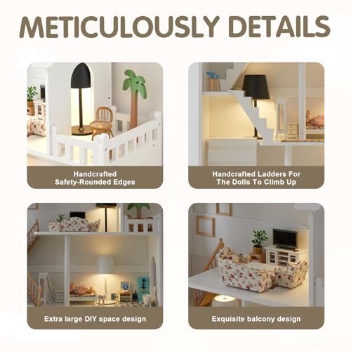 Preschool DIY Pretend Play Doll House Toy