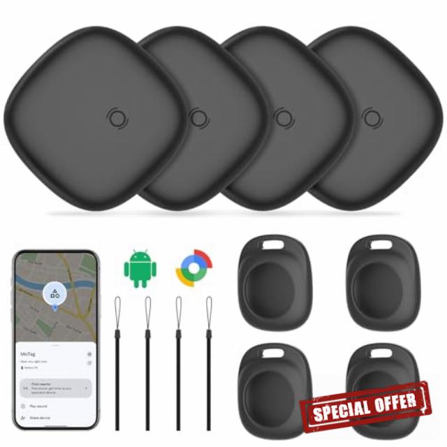 Android Tracker Tag Key Tracker (Android Only) Compatible with Google Find Hub Bluetooth Tracker Tag Air Tracker Item Finder for Keys