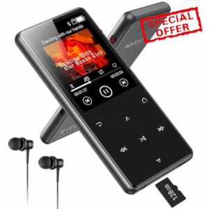 AGPTEK 128GB MP3 Player with Bluetooth 5.4