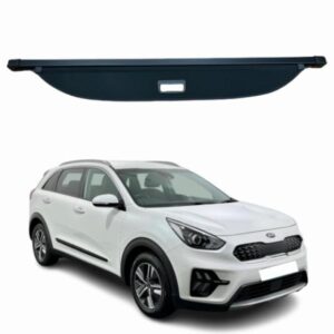 Car Parcel Shelf - Compatible with Kia Niro 2017-2022 | Sturdy Retractable Boot Cover for Extra Storage | Space Saving Car Accessories | Black | TCC Parcel Shelf Direc