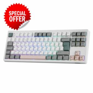 EPOMAKER TH87 Wireless Mechanical Keyboard with 10000mAh Battery