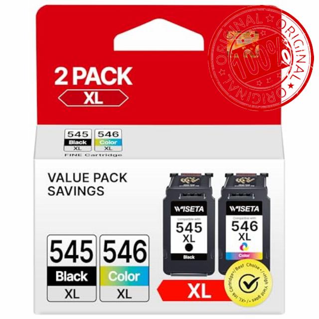 545XL 546XL Ink Cartridges Replacement for Canon 545 546 Ink Cartridges PG-545 CL-546 XL for Pixma TS3350 TS3355 TS3150 TS3300 TR4550 MG2550S MG3050 TR4500 TS3100 TR4551 TR4650 MX495(1 Black
