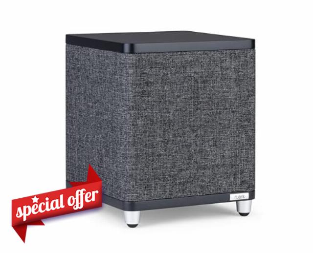 Ruark RS1 Subwoofer (Satin Charcoal with slate grey fabric grille)